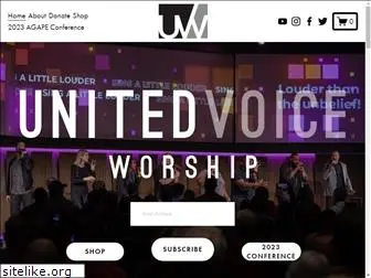 unitedvoiceworship.org