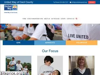 unitedwaycecil.org