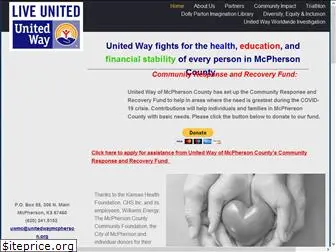 unitedwaymcpherson.org