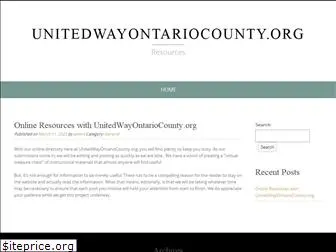 unitedwayontariocounty.org