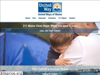 unitedwaysofmaine.org