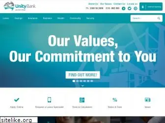 unitybank.com.au