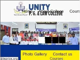 unitypgcollege.com