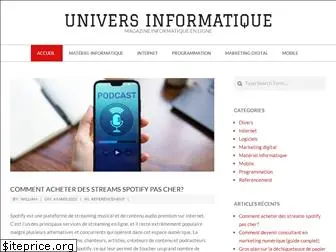 univers-informatique.info