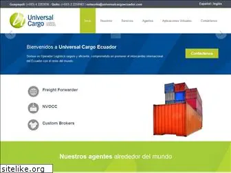 universalcargoecuador.com