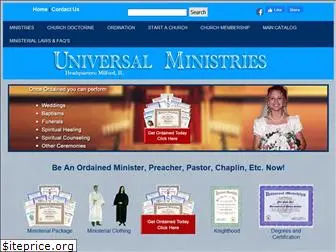 universalministries.com