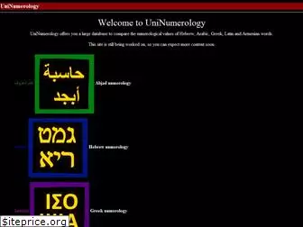 universalnumerology.org