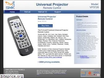 universalprojectorremote.com
