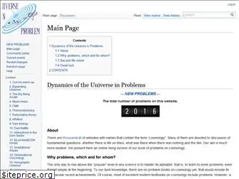 universeinproblems.com