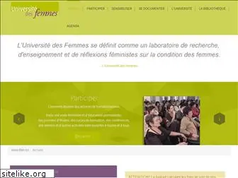 universitedesfemmes.be