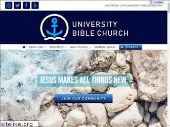 universitybiblechurch.com