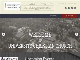 universitychristianchurch.org