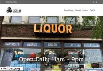 universityliquor.com