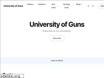 universityofguns.com