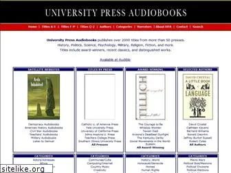 universitypressaudiobooks.com