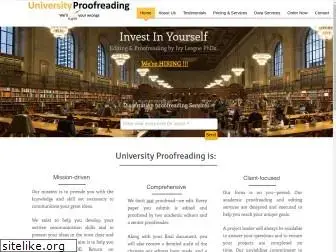universityproofreading.com