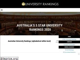 universityrankings.com.au
