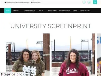universityscreenprint.com