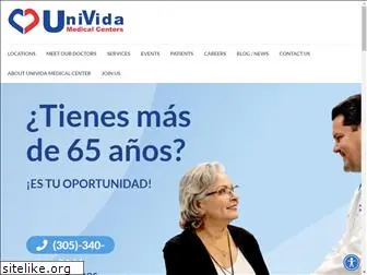 unividamedicalcenters.com