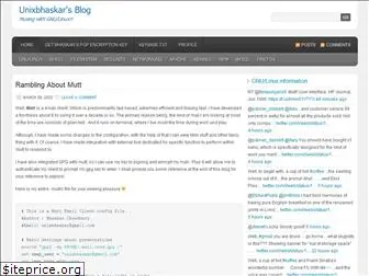 unixbhaskar.wordpress.com
