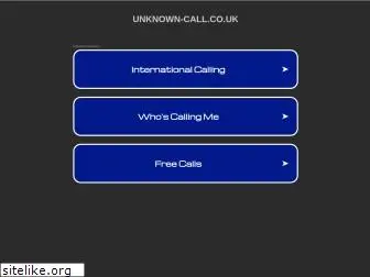 unknown-call.co.uk