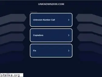 unknown2030.com