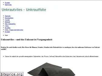 unkrautvlies.de