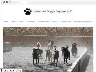 unleasheddoggiedaycare.com