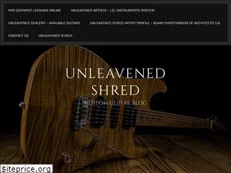 unleavenedshred.wordpress.com