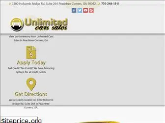 unlimitedcarsales.com