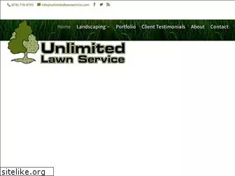 unlimitedlawnservice.com