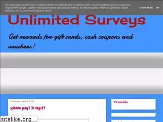 unlimitedpaydsurveys.blogspot.com