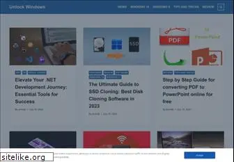 unlockwindows.com