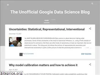 unofficialgoogledatascience.com