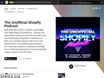 unofficialshopifypodcast.com