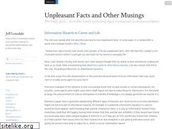 unpleasantfacts.com