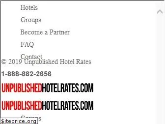 unpublishedhotelrates.com