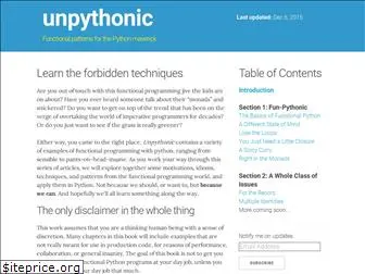 unpythonic.com