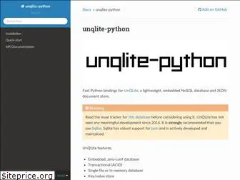 unqlite-python.readthedocs.io