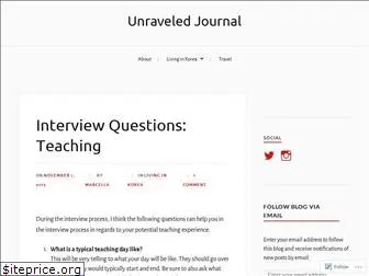 unraveledjournal.wordpress.com