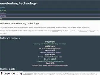 unrelenting.technology