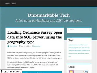 unremarkable.tech