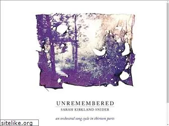unremembered-music.com