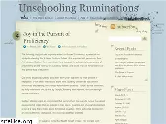 unschoolingblog.com