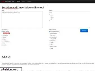 unserialize.me