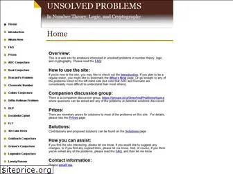 unsolvedproblems.org