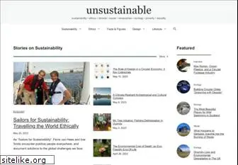 unsustainablemagazine.com