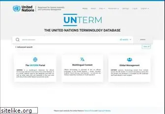 unterm.un.org