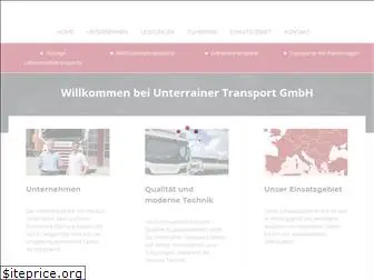 unterrainer-transporte.at