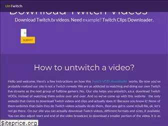 untwitch.com